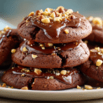 Chocolate Hazelnut Crunch Cookies hero shot