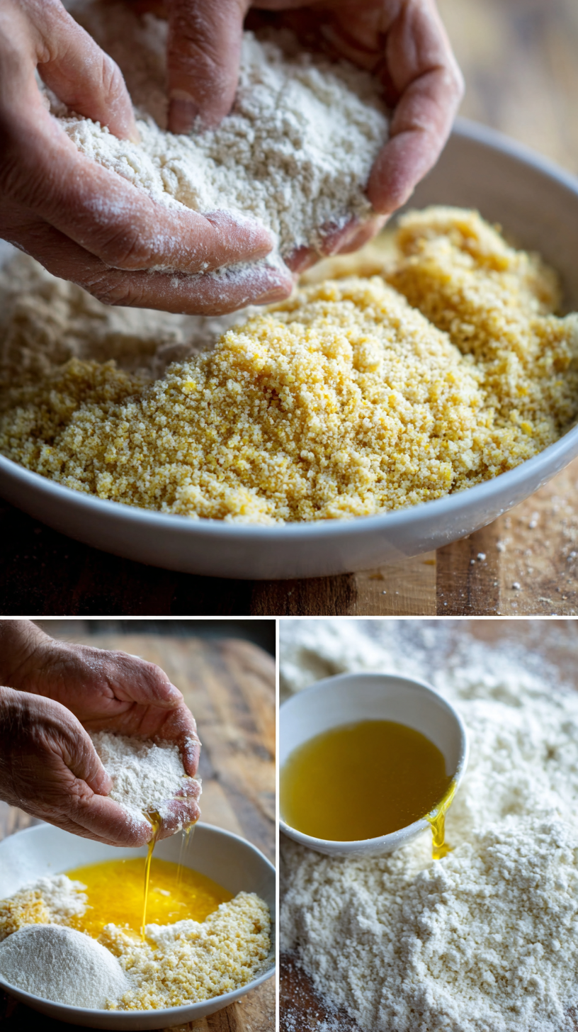 Preparing Crispy homemade mozzarella stick step by step cooking process