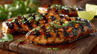 Key West Grilled Chicken hero shot of the finished dish